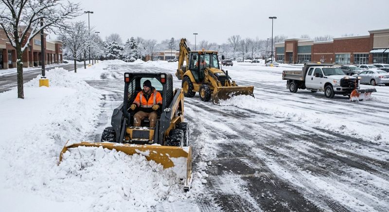 Commercial Snow Plowing in New York, NY