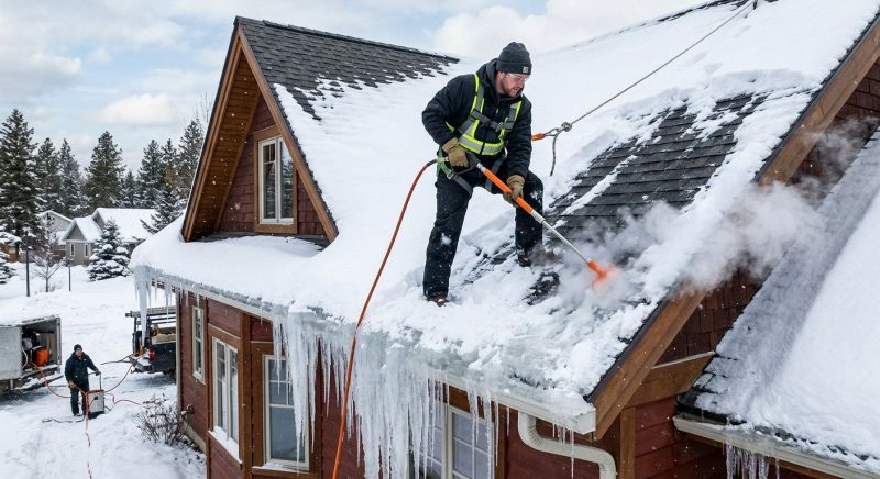Ice Dam Removal in Kitsap County, WA