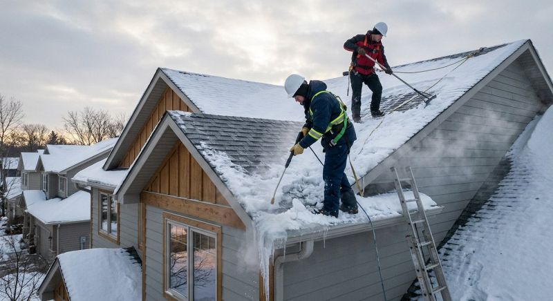 Ice Dam Repair in Redmond, WA