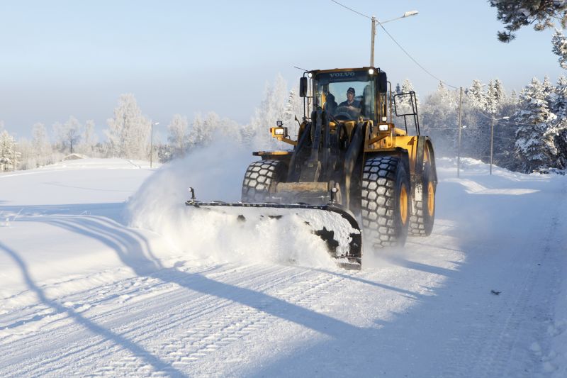 Products For Local Snow Plowing Service in use