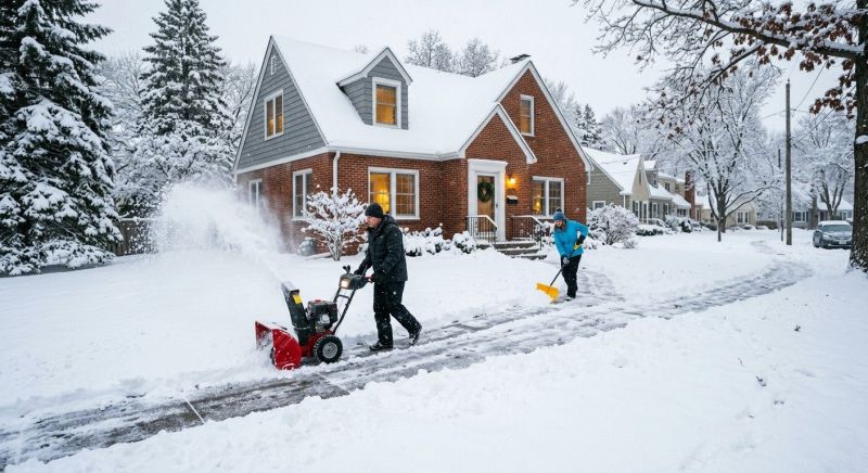 Residential Snow Plowing in Brooklyn, NY